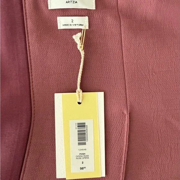 NWT Aritzia Wilfred Posh Tube Top Size 2 - Picture 10 of 10